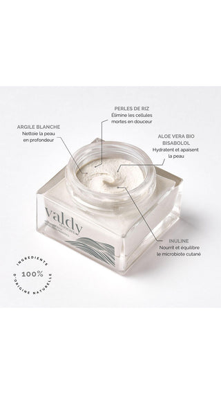 Masque exfoliant équilibrant et revitalisant
