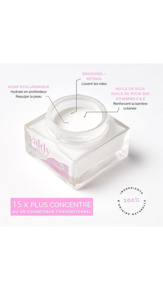 Sérum-crème anti-âge, hydratation profonde